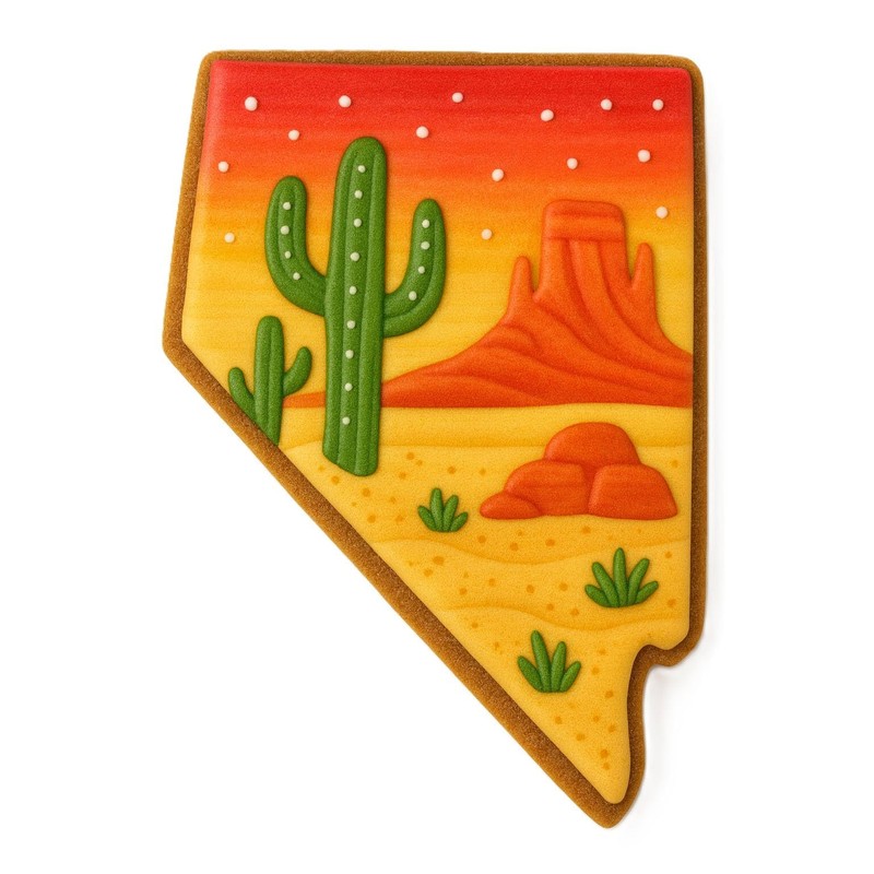 Nevada State 3.5 Inch Cookie Cutter from The Cookie Cutter