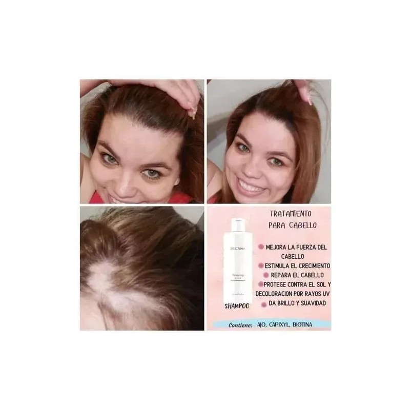 Set Reviving Farmasi Shampoo, Mascarilla Y Aceite De Ajo