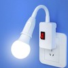 YCSSSD E26/E27 Plug in Light Socket, Light Socket Outlet Adapter,