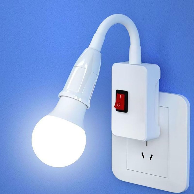 YCSSSD E26/E27 Plug in Light Socket, Light Socket Outlet Adapter,