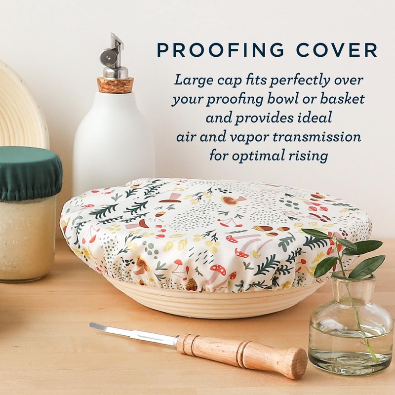 Esembly Sourdough Proofing Kit, Bread Storage Bag, Bread Proof Bowl