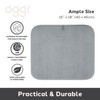 OGGI Absorbent, Reversible Microfiber Dish Drying Mat for Kitchen, Dish