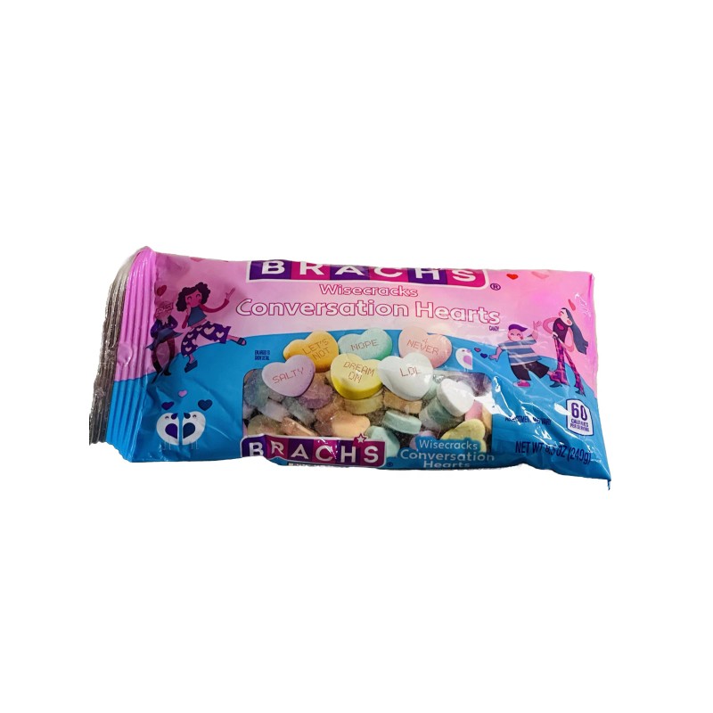 Brach's Wisecracks Conversation Hearts Large Bag, 8.5 oz See Below