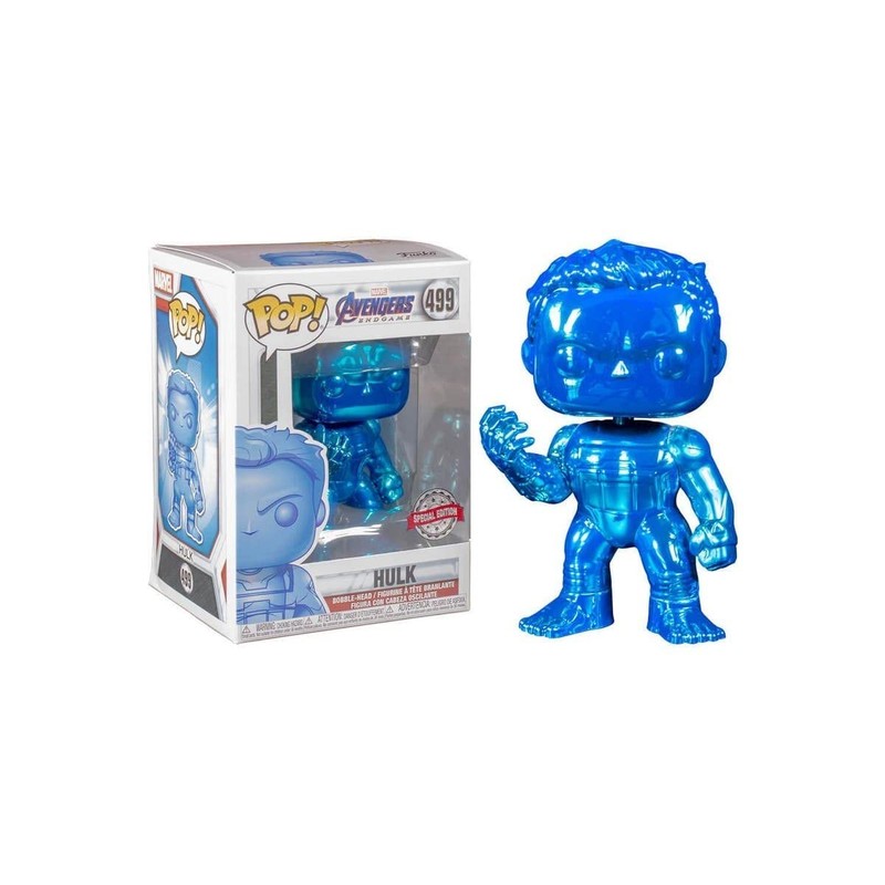 Avengers Endgame: Hulk (Chrome Blue) Pop Figure (Special Edition)