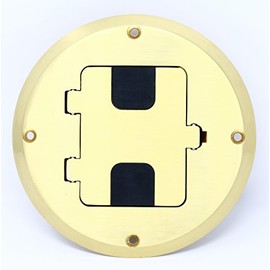 RiteAV Floor Box Blank - Gold