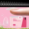 Beetles Tipex Instant Apex Nail Extension Tips Kit Almond/Coffin/Square/Oval/Stiletto/Squaoval Shape