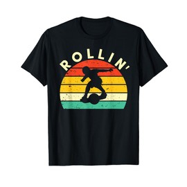 Rollin One Wheel Electric Skateboard Float For Men Women Kid T-Shirt