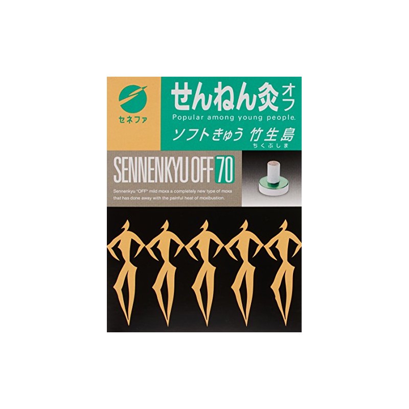 Sennen Moxibustion Off Soft Kyu Takeshima 70 Pieces 1 Piece