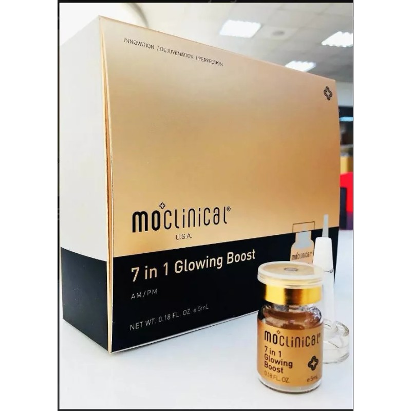 Moclinical 7 in 1 Glowing Boost 5mlx10 vials exp 01/27