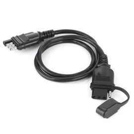 32in Wire Plug,Precise Connection Plug and Play 4 Way Flat Trailer Connector,fit for Marine Boat Trailer Horse Trailer Motorcycle Trailer ATV Trailer