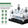 12 Pack Activated Charcoal Water Filter for Delonghi Espresso Machine