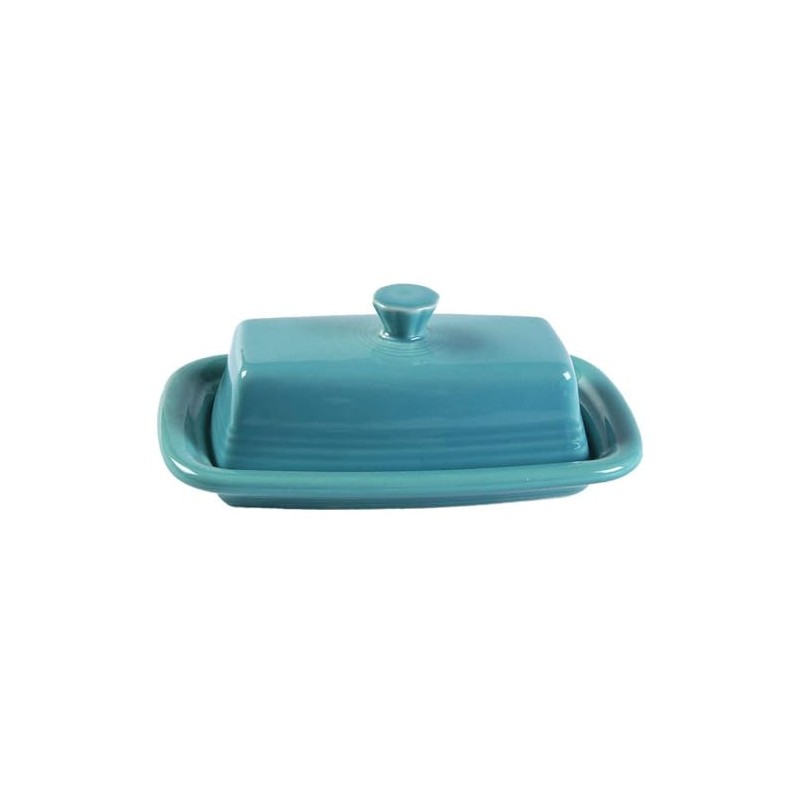 Fiesta® Covered Butter Dish XL, 8" – Durable Ceramic, Lead-Safe,