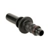 LST Quick coupling with counterpart set, fuel line, straight, smooth,