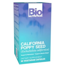 Bio Nutrition California Poppy Vegi-Caps, 60 unidades