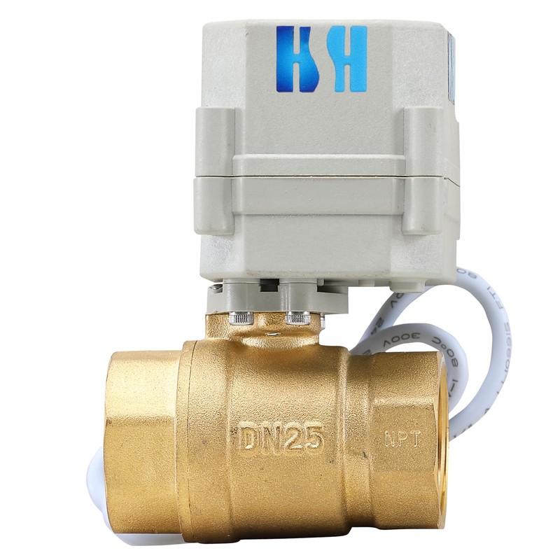 HSH-Flo 1" DN25 110-230VAC NPT Brass 2 Way Normally Closed