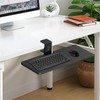 Large Under Desk Rotatable Computer Keyboard and Mouse Tray, Extra