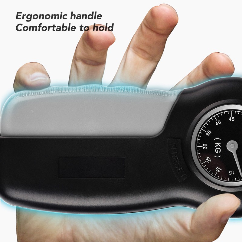 Hand Dynamometer Professional Ergonomic Grip Strength Measurement Meter for Hand