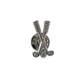 Kiola Designs Crossing Golf Clubs Lapel Pin