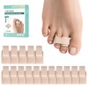 Welnove Hammer Toe Straightener - 16 Pack Broken Toe Wraps