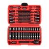 LLNDEI 1/4" Drive Socket set & Nut Driver Set 44PCS,