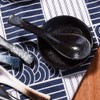 Cerficer Japanese Soup Spoon Set of 5 Asian Ceramic Ramen