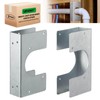 UPVONT Stud Shoes for 2x Studs, 16-Gauge Galvanized Stud Shoes,