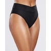 Tempt Me Women's High Waisted Bikini Bottom Crossover V Cut