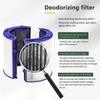 HEPA+Carbon Filter 1-Pack Replacement for Dyson PH01 PH02 PH03 HP06