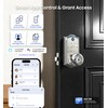Veise VE018 Smart Knob Handle Lock - Fingerprint, App Control,