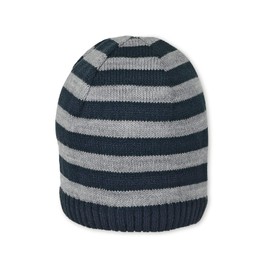 Sterntaler Baby Boys' Strickmütze Cappellopello Beanie, Blue (Marine 300), One (Size: 45)