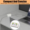 2Pcs Cat6 Junction Box RJ45 Ethernet Coupler High Speed Punch