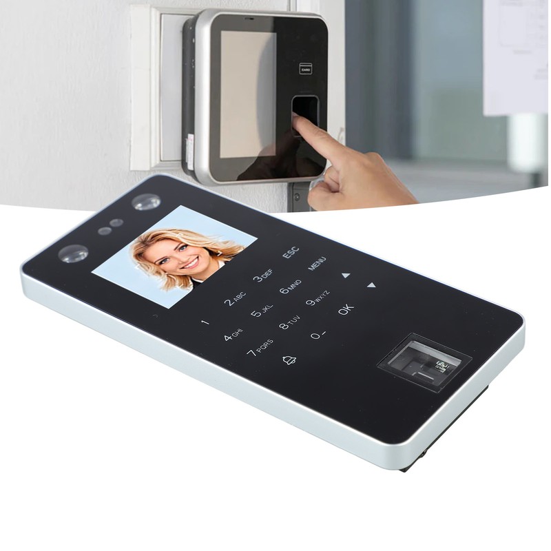 2.4In Access Control Time Attendance Machine Sensitive Face and Fingerprint