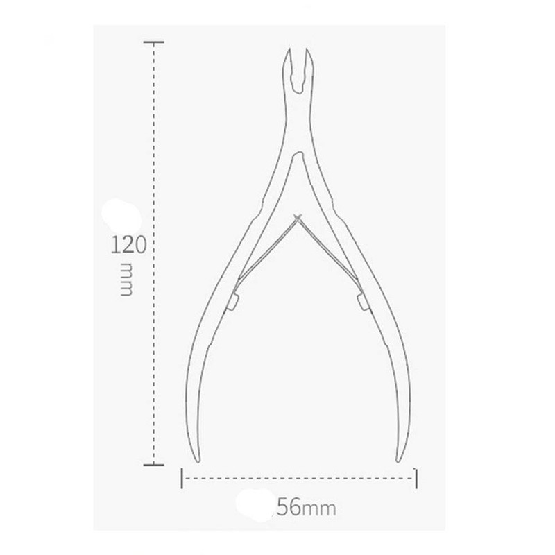 Professional Stainless Steel Cuticle Cutter Manicure Tools for Men Women