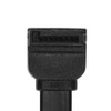 Owtec OWL-SATA3SLT100-BK SATA 3 Cable, Supports 6 Gbps, Latches, Straight