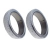 2PCS Exhaust Manifold Gasket, 2.5 Inch 3 Inch Exhaust Flange