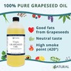 GrapeSeed Oil-Cold Pressed, Virgin, Undiluted, 100% Pure Grape Seed Oil,