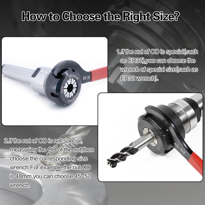 Mdvora Mdvora Coilover Spanner Wrench Set, 4pcs, Alloy Steel, Rubber