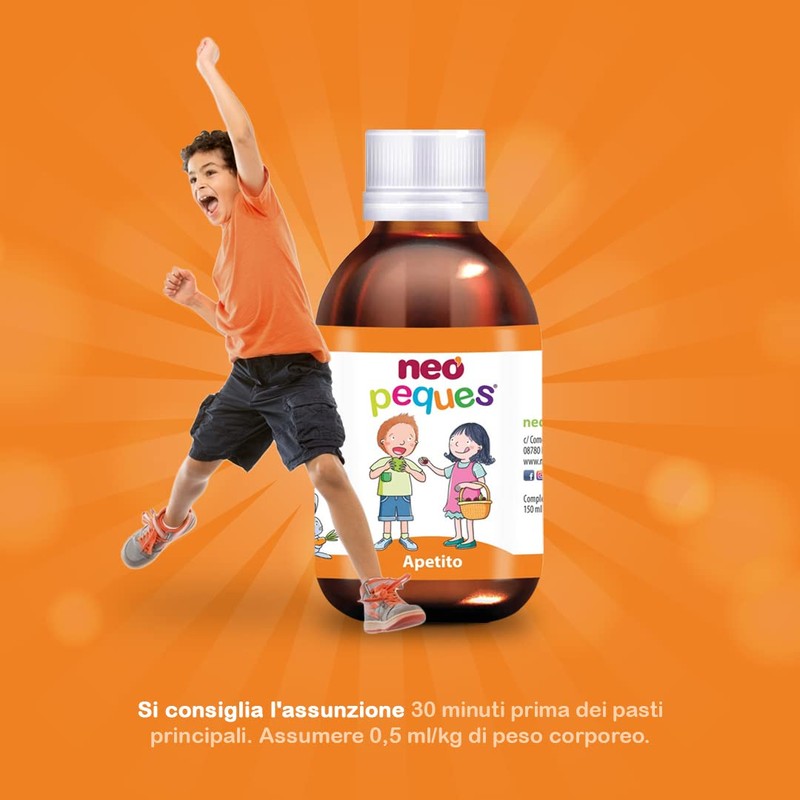 NEO PEQUES | Sciroppo per Bambini Appetito | 150 ml