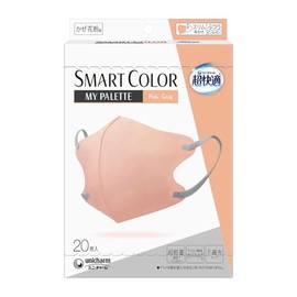 ユニ・チャーム 超快適SMARTCOLOR（スマートカラー） Pink×Gray ピンク&グレー ふつう 20枚