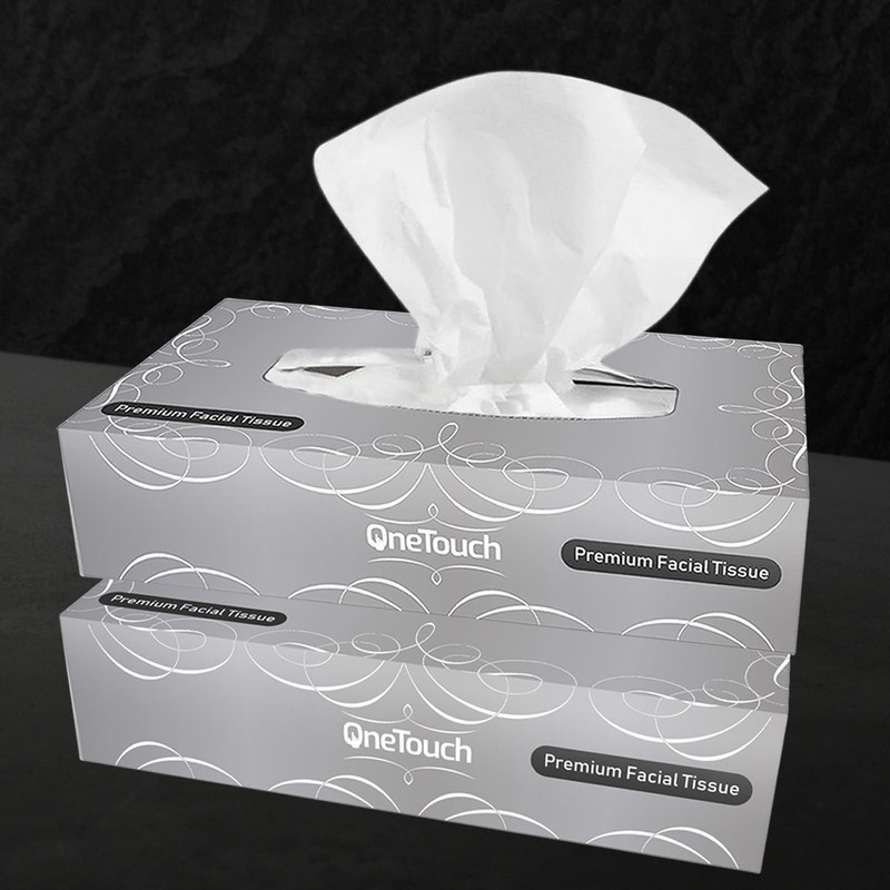 3-Ply Facial Tissues Soft & Premium Tissue Paper 80 Sheets