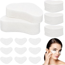 Mascarilla Desechable para Ojos 1000 Piezas Blanco No Tejido Lámina de Mascarilla para Ojos Casera, Uso Práctico y Desechable, Estilo Simple y Clásico