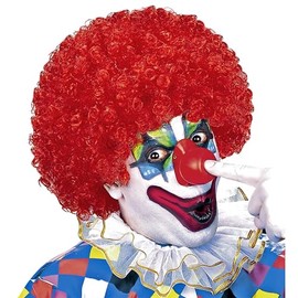 Widmann 60042 - Perücke Clown, rot, Zirkus, Mottoparty, Karneval