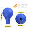 5Pcs Pipette Rubber Bulb Dropper Rubber Caps Laboratory Suction Ball,Pear
