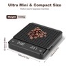 Coffee Scales with Timer, USB Espresso Scales Kitchen Scales with