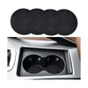 CGEAMDY 4 Stück Auto Getränkehalter Insert Matte, Auto Getränkehalter Anti-Rutsch