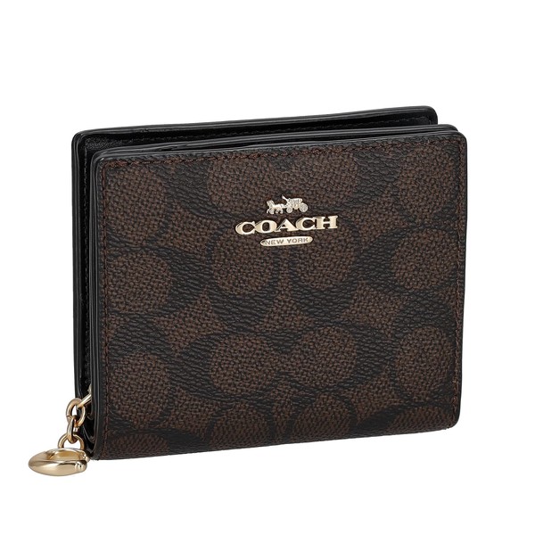 Coach CW789 IMXAQ Bi-Fold Wallet, IMXAQ, One size