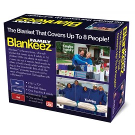 Prank-o BLANKEEZ Prank Fake Gag Funny PARODY Gift Box birthday Snuggie Blanket Joke