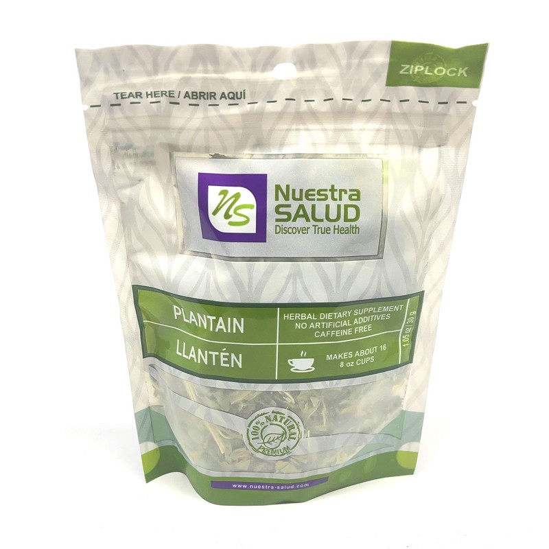 Llanten Te Plantain Tea Herbal Value Pack (90g) - 100%