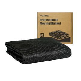 Trahefa Moving Blanket 40x72 in, Furniture Blankets for Moving Quilted Packing Moving Blankets Heavy Duty Moving Pads (1pc 40 * 72in)