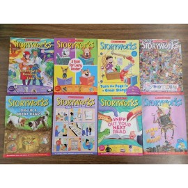 Lot Of 8 Storyworks Magazines Elementary Grades 4-5 Scholastic Homeschool
